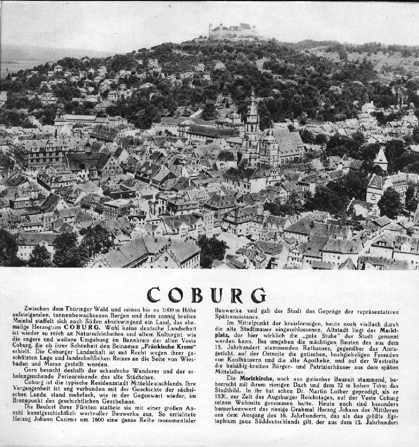 Einladung zur Felix Draeseke-Feier der Stadt Coburg (5-7 Oktober 1935)