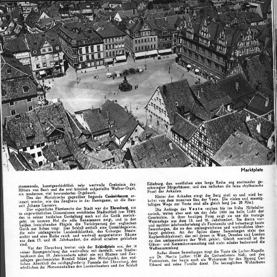 Einladung zur Felix Draeseke-Feier der Stadt Coburg (5-7 Oktober 1935)