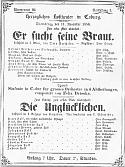 Program 11 November 1856